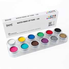 Grimas 12A WATER PALETTE Pure