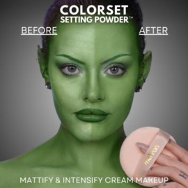 Mehron Colorset Setting Powder - Green  24 gram