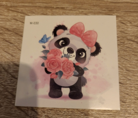 Water Tattoo Panda M-030