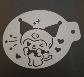 Sanrio -05  Schmink Stencil  10 x 8 cm