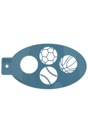 PXP Face paint sjabloon Sport