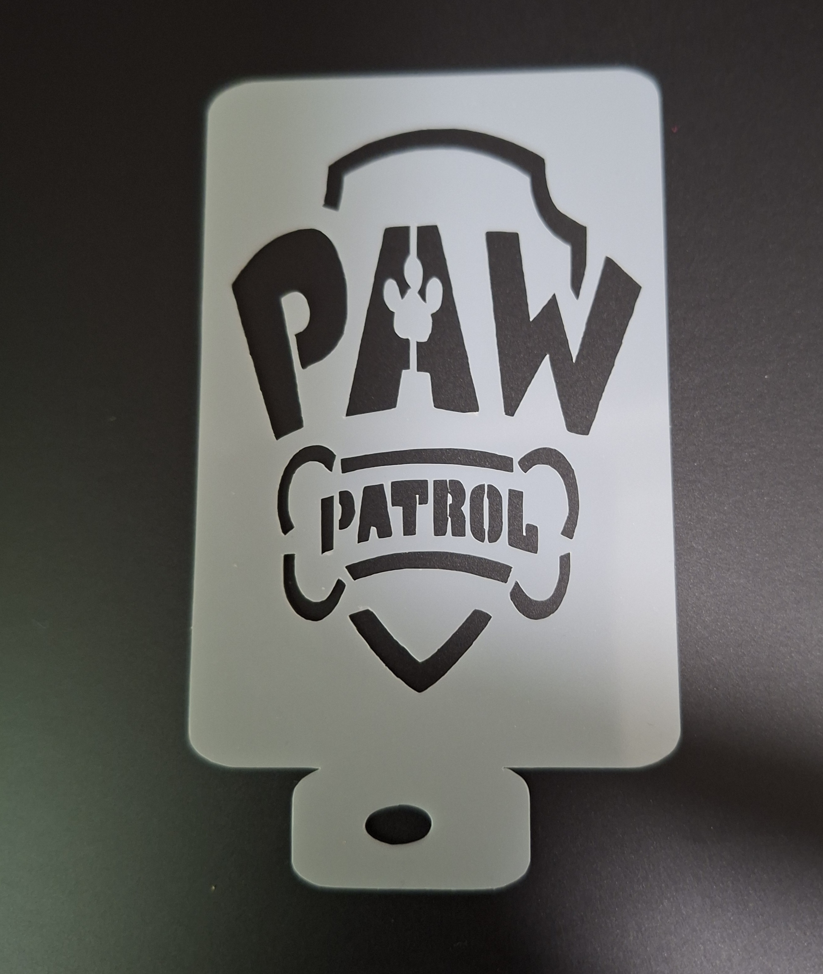 Paw Patrol Schmink Sjabloon Eigen merk