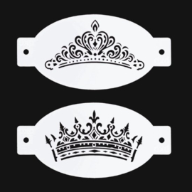 PXP stencil The Crown 2 stencils