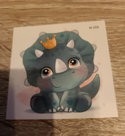 Water Tattoo Dino M-009