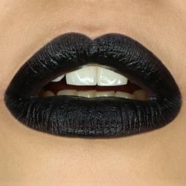 Grimas  1-1  LIPSTICK  PURE black 2,5 ml met gratis (wegwerp) lip penseel