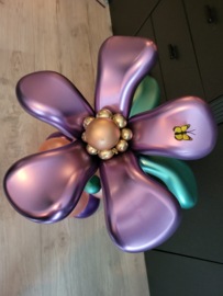 Balloncadeau bloem