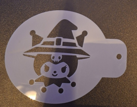 Sanrio -02  Schmink Stencil afmeting 9 x 7,5 cm
