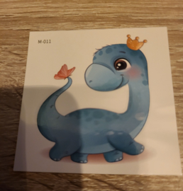 Water Tattoo Dino M-011