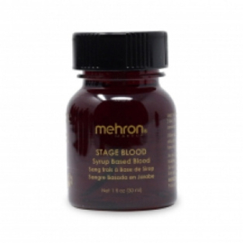 Mehron Stage Blood - Dark Venous with Brush (30 ml)