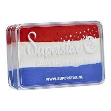 Superstar Little Dream Colours Litle Red-White & Blue  30 gram
