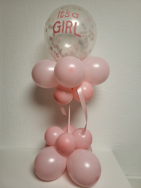 Baby Girl tafel decoratie