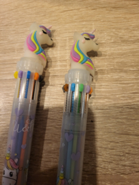 Unicorn-01 meerkleuren pen