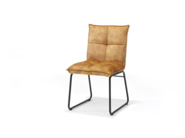 Soft Chair Adore 02 Gold/Cognaque