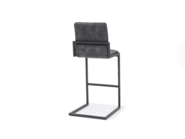 Bar Kruk 80cm Velvet Antraciet 06