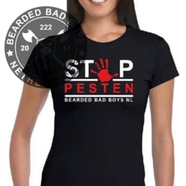 BG 'Stop Pesten' Dames model Shirt