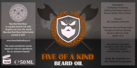 BBB Baardolie 'Five of a Kind'