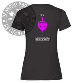 Dames model Banner logo Shirt