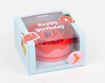 Sokken happy birhtday one size