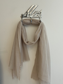 Sjaal beige