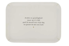 Dienblad gezelligheid