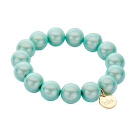 Kralenarmband Lichtblauw