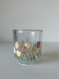 Theelichthouder tulpen