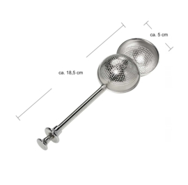 Thee-ei RVS Infuser sliding tong
