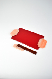 GEMS  - Butter plate + knife