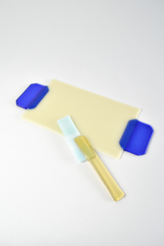 GEMS  - Butter plate + knife