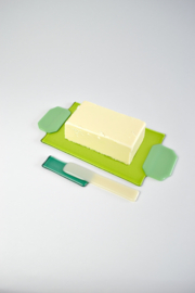 GEMS  - Butter plate + knife