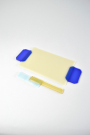 GEMS  - Butter plate + knife