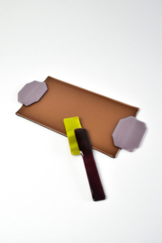 GEMS  - Butter plate + knife