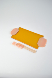 GEMS  - Butter plate + knife