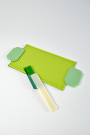 GEMS  - Butter plate + knife