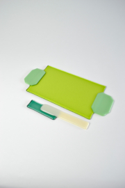 GEMS  - Butter plate + knife