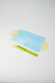 GEMS  - Butter plate + knife