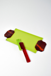 GEMS  - Butter plate + knife