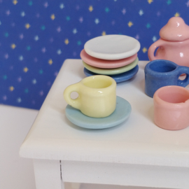 Tea Set - Pastels