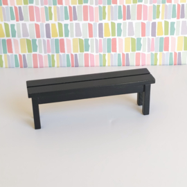 Black Bench Seat