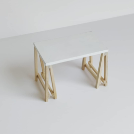 Wooden Trestle Desk