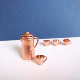 Copper Coffee Set