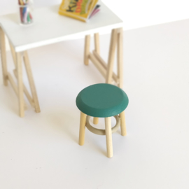 Coloured Short Stool