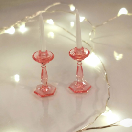 Pink Candlesticks