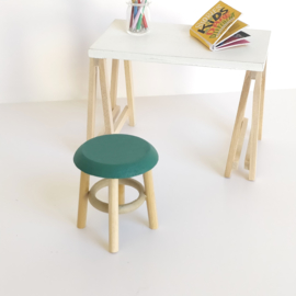 Coloured Short Stool