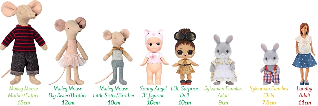 little mice dolls