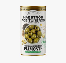 Groene Spaanse olijven Piamonte Truffel 360 g