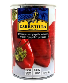 Paprika, Pimientos del Piquillo Carretilla (blik 370 gram)