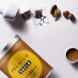 Gemalen Koffie Saula Gran Espresso Premium Bourbon 250 g