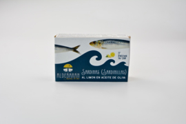 Sardinillas Citron Oliva Aldebaran  16/20 125 gram