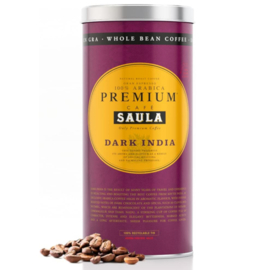 Koffiebonen Saula Premium Dark India 500 g